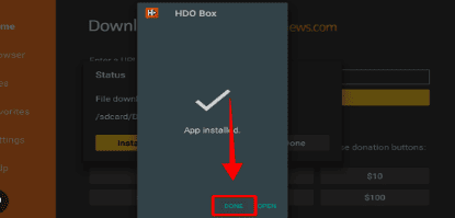 how to download hdo box on smart tv