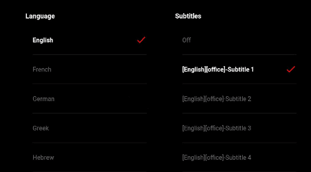 how to change language in hdo box